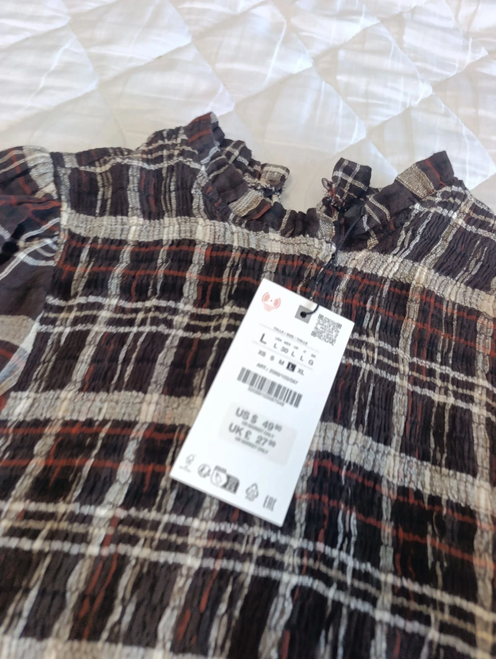 Zara Long Sleeve Top – photo 2